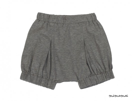 Shorts Grigi Bambina