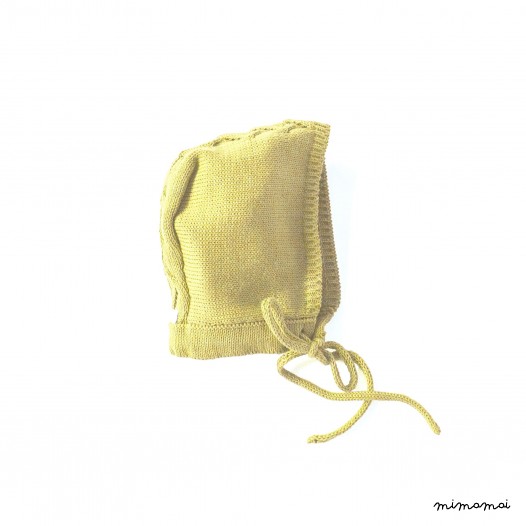 Smile Bonnet | Woodstock Yellow