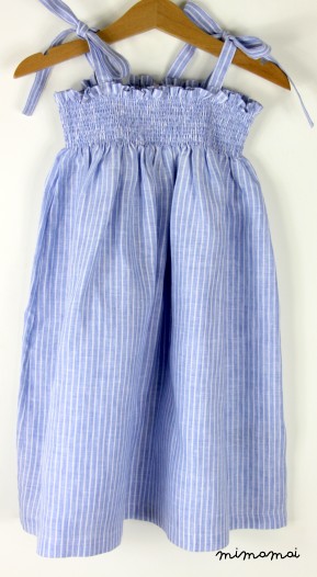 Tillys smocked linen dress