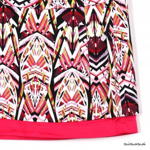 Overlay Skirt pink