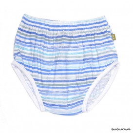 Juniper Nappy Cover Azul Stripe