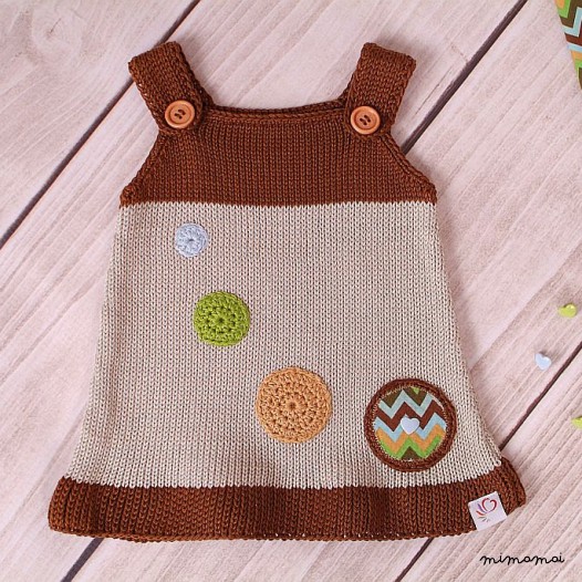 Bambino vestito maglia abito retr&ograve;