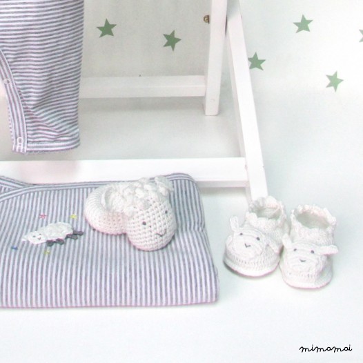 Crochet Lamb Rattle
