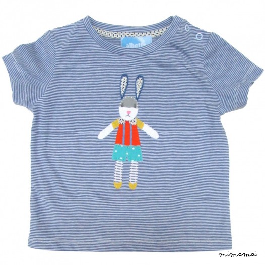 Patchwork Bunny Boy T-shirt