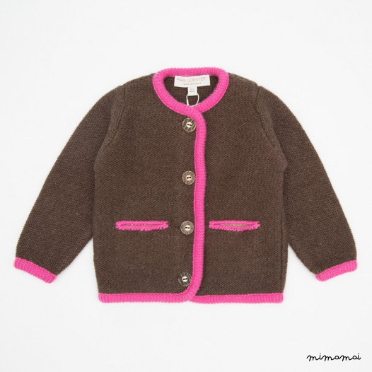 Oktoberfest Cardigan - Brown