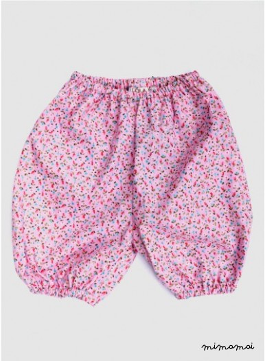 Bombacho pant flower pink