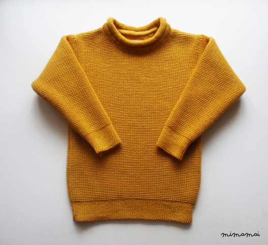 Babies/Children's Virgin wool roll-neck sweater/jumper/cardigan/toddlers/crew neck