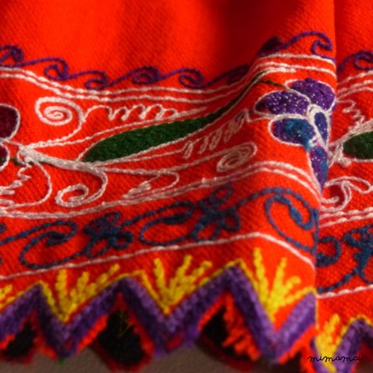 Andes Orange Skirt