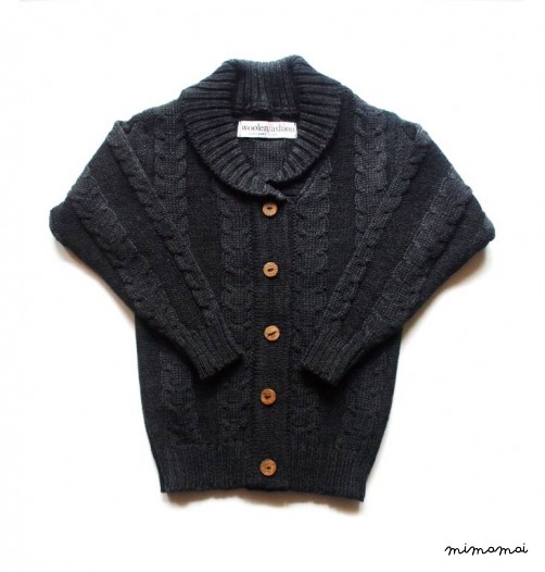 Babies/Children's/Toddler's Merino wool Shawl collar Cardigan/Jacket