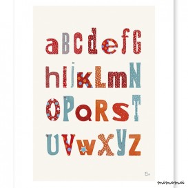 AFFICHE ( 30x40cm) - TRAMPOLINI ABC