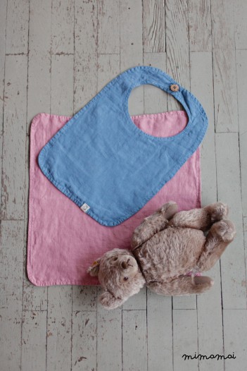 PASTEL PINK BURP CLOTH