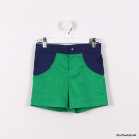 Flappy Shorts green and blue