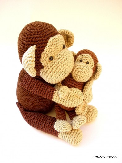 Crochet Monkey, Monkey Plush