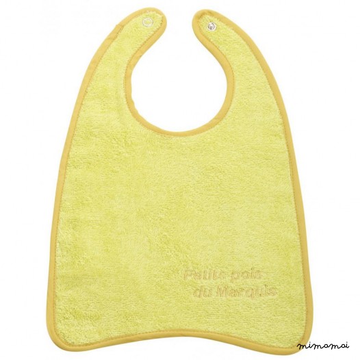Peas bib that never look dirty
