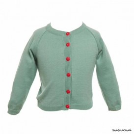 Classic cardigan in Sage