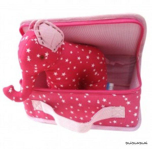 Eli Soft Toy & Valise Gift Set