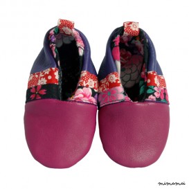 Chaussons B&eacute;b&eacute; Cuir Dahlia