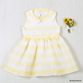 Girls Boutique Dress, Summer, Easter, Party dress, Classic style, Peter Pan collar