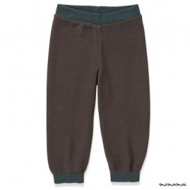 Knit pants MAX brown