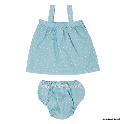 Infants Set of Summer Dresses Panties ,Baby Girl & Panties Set