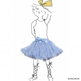 Petticoat / Tutu in Sky Blue
