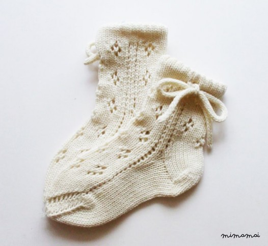 Babies/Children's knitted merino wool Lace Socks/stockings/baptism/christenings