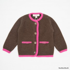 Oktoberfest Cardigan - Brown