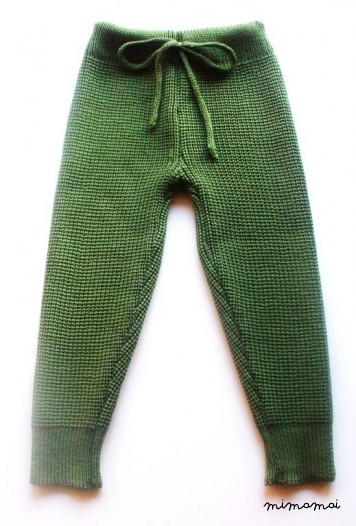 Babies/Children's/Toddlers knitted merino wool pants/trousers/longies/leggings