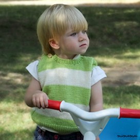 Veste "white-green"