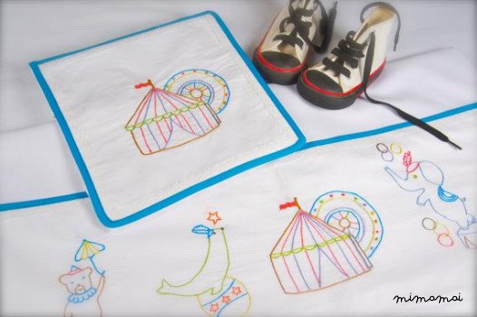 baby linen sheet pillowcase hand embroidered lace cradle