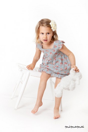 Flower Print Dress, Girls Dress , Girls Spring Dress, Toddler Dress