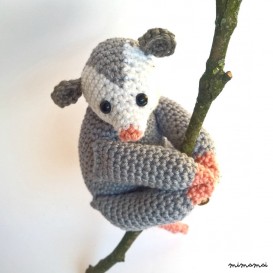 Opossum Stuffed Animal, Opossum Plush
