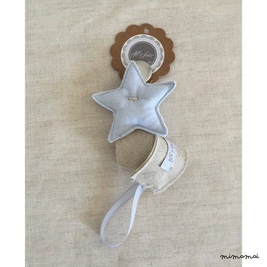 Porta chupetes Stich Star Cielo