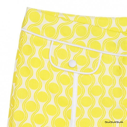Piped Pants yellow