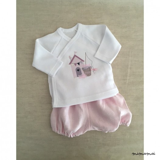 Conjunto cruzado con short ranita Sea