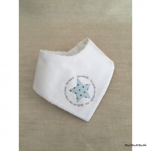 Babero bandana Star