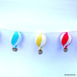Hot air balloon garland