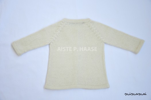Baby alpaca baby jacket
