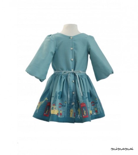 Betty Dress London Print