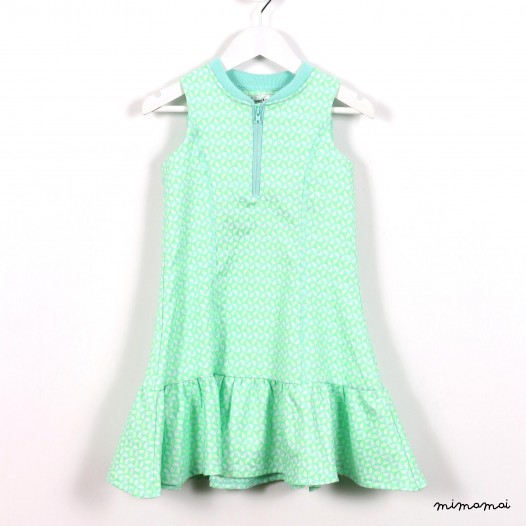 Sporty Frills Dress mint