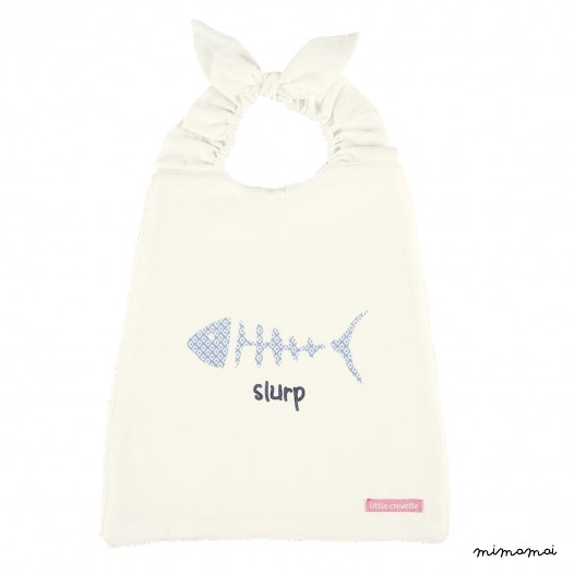 Large elasticated bib slurp