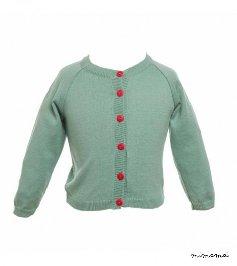 Classic cardigan in Sage