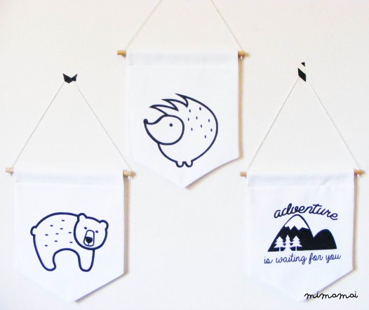 Wall Banner " Little Teddy"