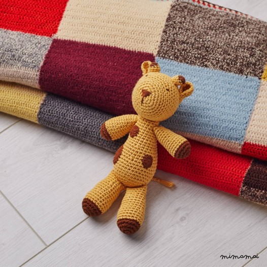 Hand Crocheted Gerald Giraffe