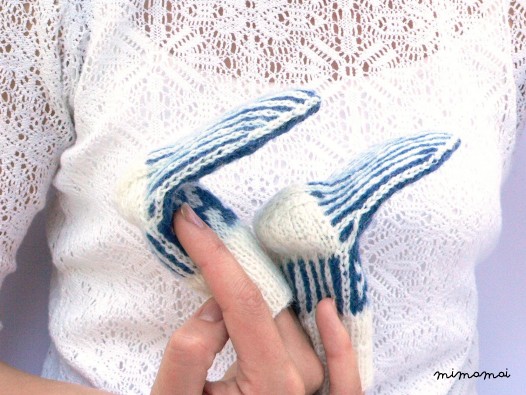 Wool baby socks - hand knit wool newborn socks - baby gift, baby