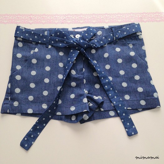 Short girl, Pants, Short Polka dots Print, Short classic trend,Girl shorts, Polka dot shorts