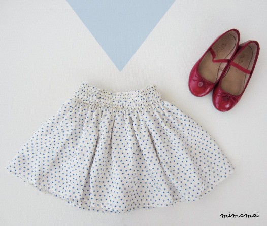 Satin Skirt for little girls circle