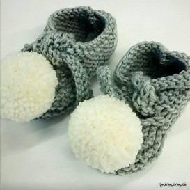 Baby shoes, baby bootees, warm baby shoe, pram shoe