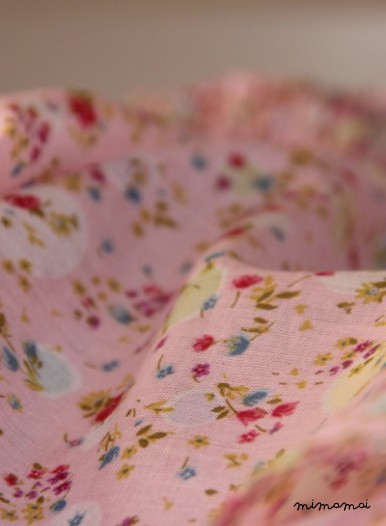Babuchas pink flower