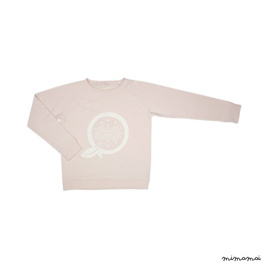 Sweat rose fille Axelle